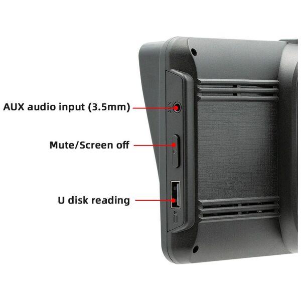 Portable CarPlay / Android Auto display No brand X5570R-L, For car - 13326 έως 12 άτοκες Δόσεις
