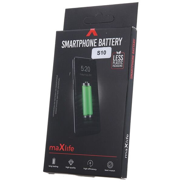 Maxlife battery for Samsung S10 EB-BG973ABU 3400mAh 5900495000873