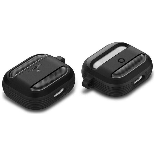 Case APPLE AIRPODS 3 Spigen Rugged Armor Matte black 8809710758605