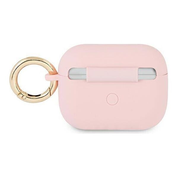 Original Case APPLE AIRPODS PRO Guess Silicone Vintage Script (GUAPSSSI) pink 3666339010003