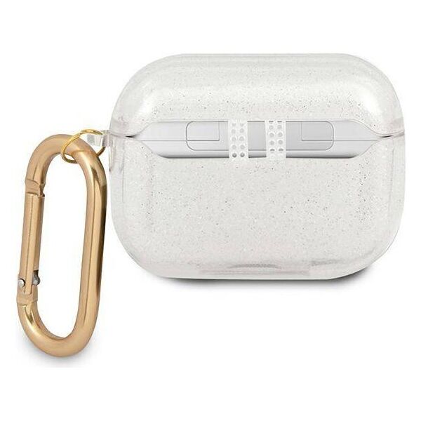 Case APPLE AIRPODS PRO Guess Glitter Collection (GUAPUCG4GT) transparent 3666339009915
