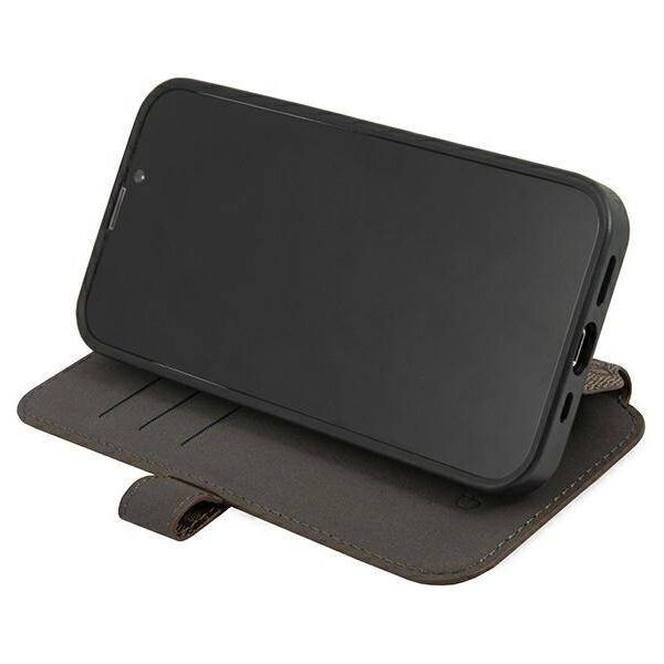 Original Case IPHONE 13 PRO Guess Book 4G Big Metal Logo (GUBKP13L4GMGBR) brown 3666339032623