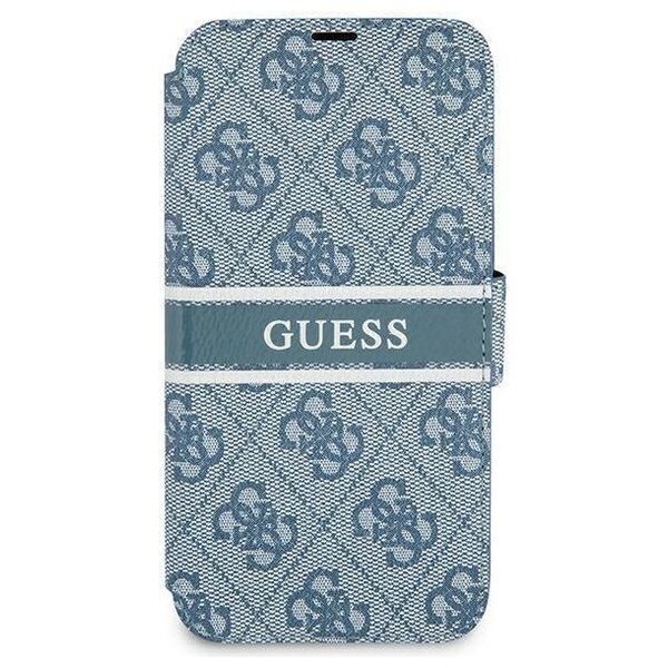 Original Case IPHONE 13 MINI Guess Book 4G Stripe (GUBKP13S4GDBL) blue 3666339032128