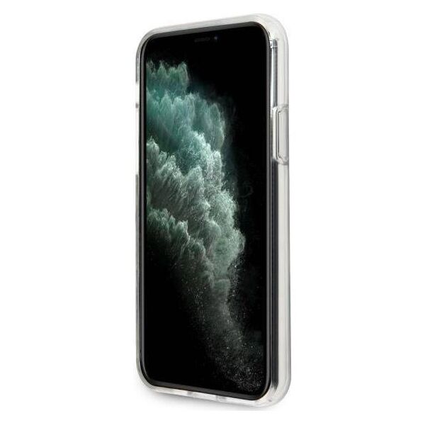 Original Case IPHONE 11 PRO MAX Guess N°1 Flower Collection (GUHCN65IMLFL01) black 3700740475522