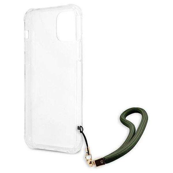 Original Case IPHONE 12 PRO MAX Guess Hardcase Camo Collection (GUHCP12LKSARKA) green 3666339004101