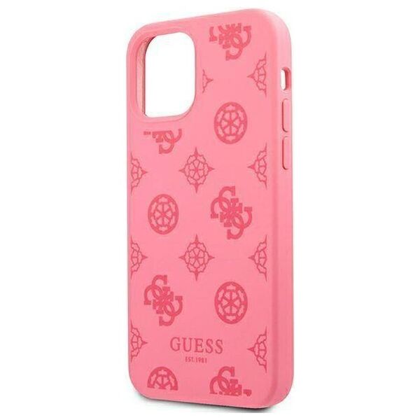 Original Case IPHONE 12 PRO MAX Guess Hard Case Peony Collection (GUHCP12LLSPEFU) pink 3666339003982