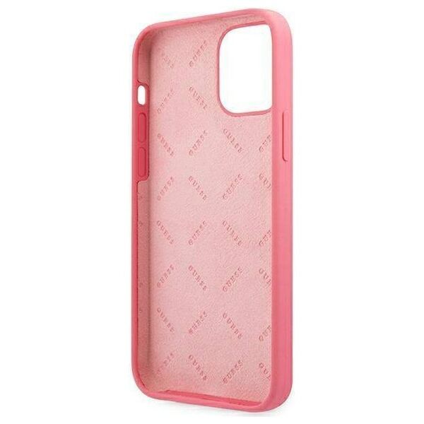 Original Case IPHONE 12 PRO MAX Guess Hard Case Peony Collection (GUHCP12LLSPEFU) pink 3666339003982
