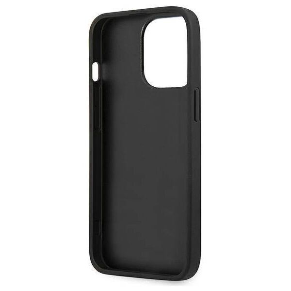 Original Case IPHONE 13 PRO Guess Hardcase 4G Big Metal Logo (GUHCP13L4GMGGR) gray 3666339024819