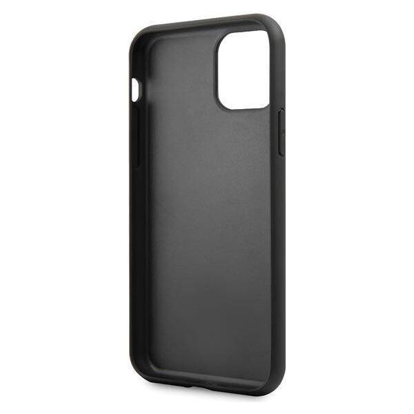 Original Case IPHONE 11 PRO MAX Karl Lagerfeld Hard Case Signature Glitter (KLHCN65DLKSRE) red 3700740467589