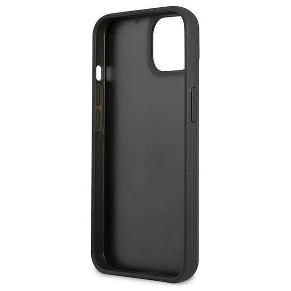 Original Case IPHONE 13 MINI Karl Lagerfeld Hardcase 3D Rubber Choupette (KLHCP13SCH3DBK) black 3666339028138