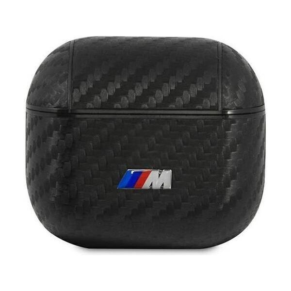 Original Case APPLE AIRPODS 3 BMW Cover PU Carbon M Collection (BMA3WMPUCA) black 3666339009489
