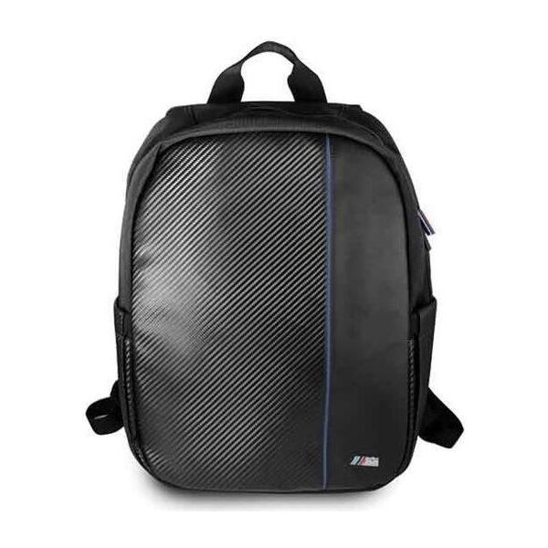 Backpack LAPTOP 16" BMW Carbon Navy Stripe (BMBPCO15CAPNBK) black 3700740467688