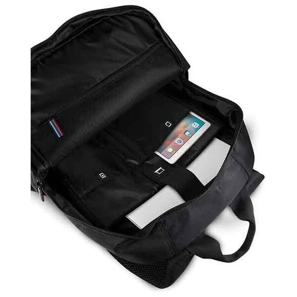Backpack LAPTOP 16" BMW Carbon Navy Stripe (BMBPCO15CAPNBK) black 3700740467688