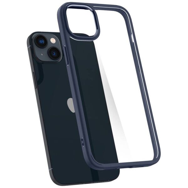 Case IPHONE 14 PLUS Spigen Ultra Hybrid Crystal Navy Blue 8809811864120