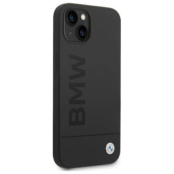 Original Case IPHONE 14 PLUS BMW Hardcase Silicone Signature Logo Magsafe black 3666339072315