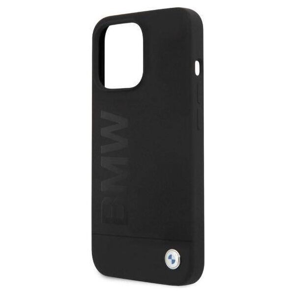Original Case IPHONE 13 PRO BMW Hardcase Silicone Signature Logo MagSafe (BMHMP13LSLBLBK) black 3666339059712
