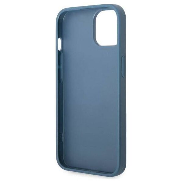 Case IPHONE 13 MINI Guess Hardcase 4G Triangle Logo Cardslot (GUHCP13SP4TPB) blue 3666339047764