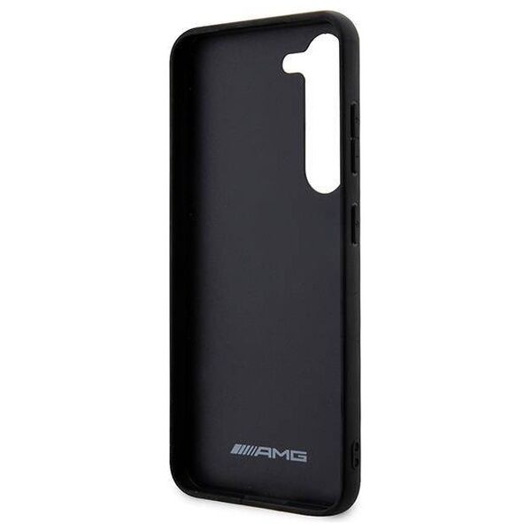 Case SAMSUNG GALAXY S23+ Mercedes AMG Hardcase Carbon Stripe&Embossed (AMHCS23MBLSCA) black 3666339113100