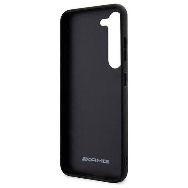 Case SAMSUNG GALAXY S23 Mercedes AMG Hardcase Carbon Stripe&Embossed (AMHCS23SBLSCA) black 3666339113094