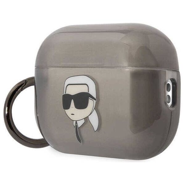Original Case APPLE AIRPODS PRO 2 Karl Lagerfeld Ikonik Karl Lagerfeld (KKLAP2HNIKTCK) black 3666339099305