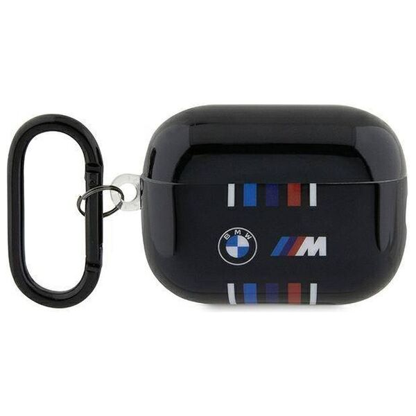 Original Case APPLE AIRPODS PRO 2 BMW Multiple Colored Lines (BMAP222SWTK) black 3666339123871