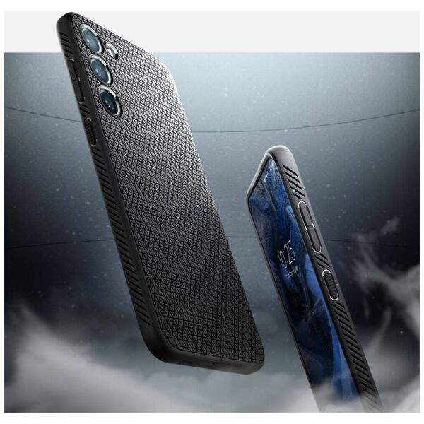Case SAMSUNG GALAXY S23+ Spigen Liquid Air Matte black 8809896740678