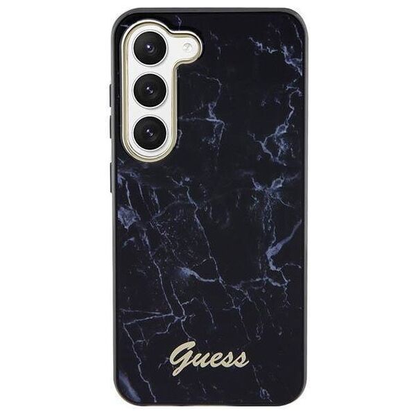 Original Case SAMSUNG GALAXY S23+ Hardcase Marble (GUHCS23MPCUMAK) black 3666339117382