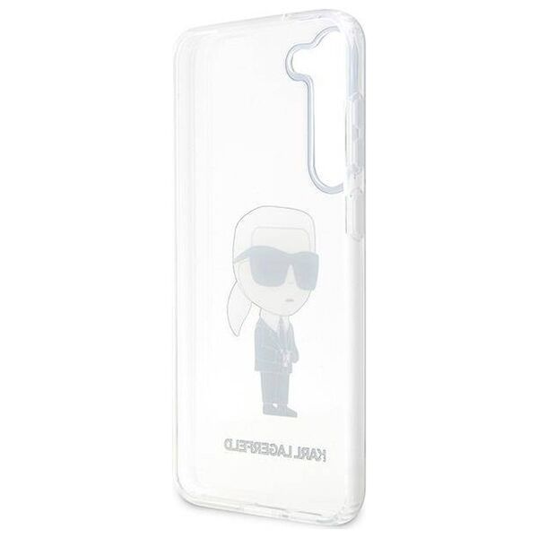 Original Case SAMSUNG GALAXY S23+ Karl Lagerfeld Hardcase Ikonik (KLHCS23MHNIKTCT) transparent 3666339117801