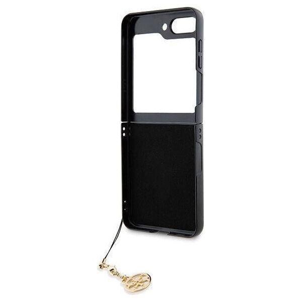 Original Case SAMSUNG GALAXY Z FLIP 5 Guess Hardcase 4G Charms Collection (GUHCZF5GF4GBR) brown 3666339171957