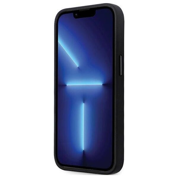 Original Case IPHONE 14 PRO Karl Lagerfeld Silicone Ikonik Metal Pin (KLHCP14LSMHKNPK) black 3666339165970