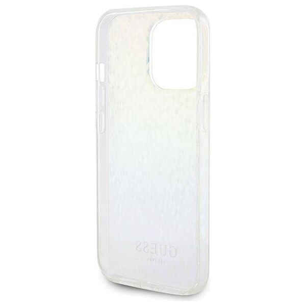 Original Case APPLE IPHONE 15 PRO MAX Guess Hardcase IML Faceted Mirror Disco Iridescent (GUHCP15XHDECMI) multicolored 3666339172343