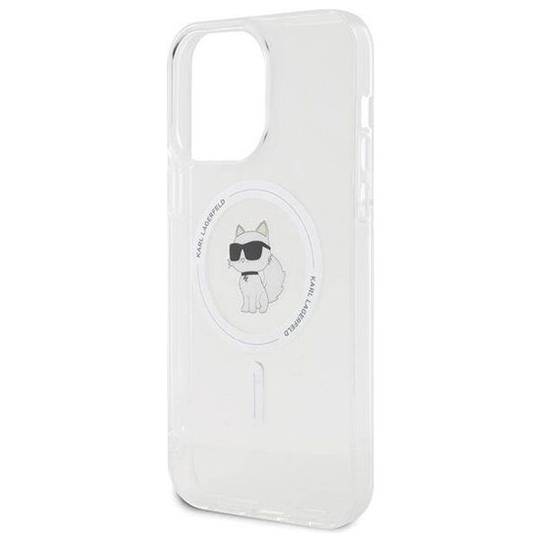 Original Case APPLE IPHONE 15 PRO MAX Karl Lagerfeld Hardcase IML Choupette MagSafe (KLHMP15XHFCCNOT) transparent 3666339162429