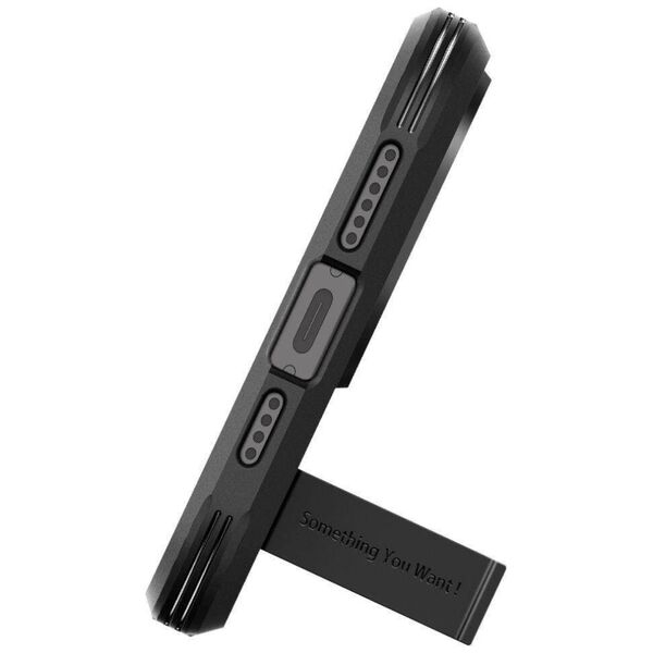 Case APPLE IPHONE 15 PRO MAX Spigen Tough Armor Mag MagSafe black 8809896749435