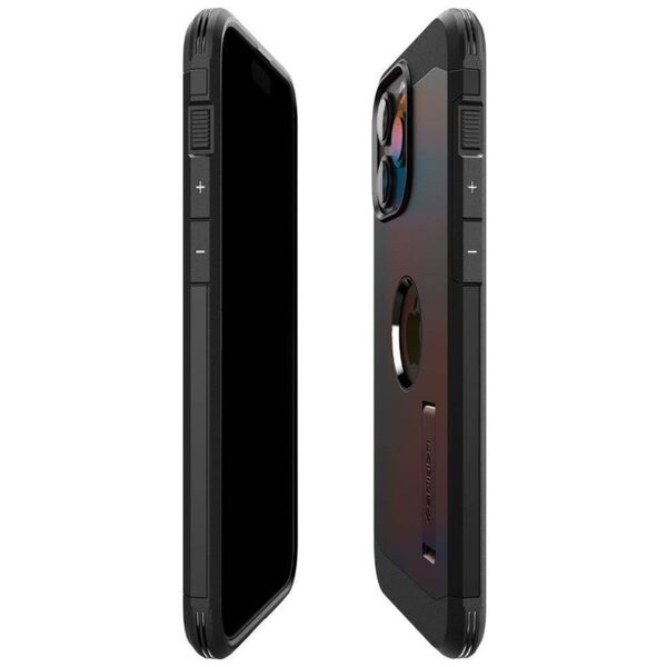 Case APPLE IPHONE 15 PRO MAX Spigen Tough Armor Mag MagSafe black 8809896749435