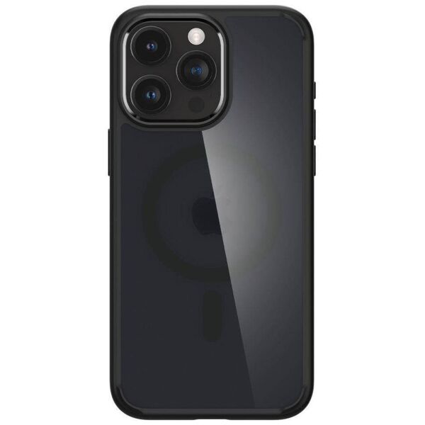 Case APPLE IPHONE 15 PRO Spigen Ultra Hybrid Mag MagSafe Frost black 8809896750516