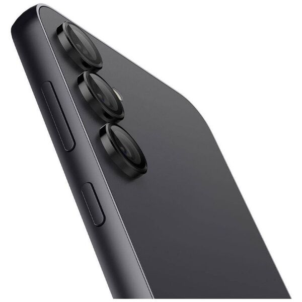 Camera Cover SAMSUNG GALAXY S23 FE Spigen Optik. TR ”EZ FIT” Camera Protector 2-pack black 8809896753128
