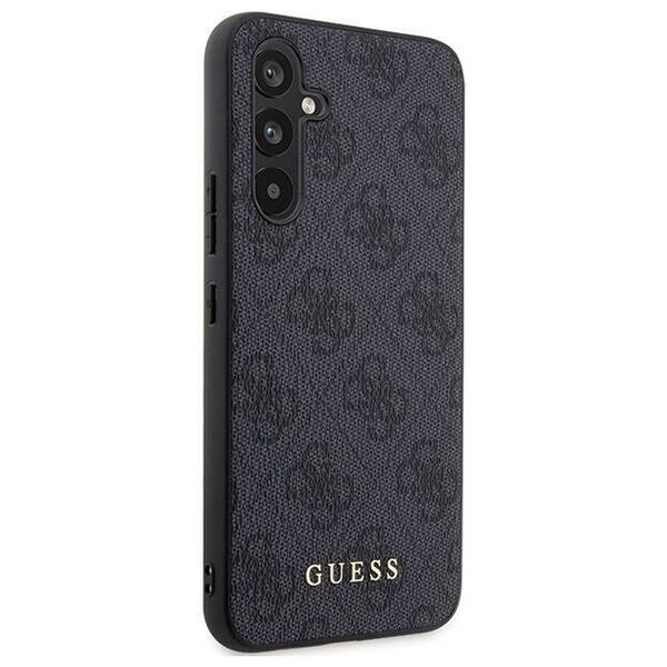 Original Case SAMSUNG GALAXY S23 FE Guess Hard Case 4G Metal Gold Logo (GUHCS23FEG4GFGR) gray 3666339218614