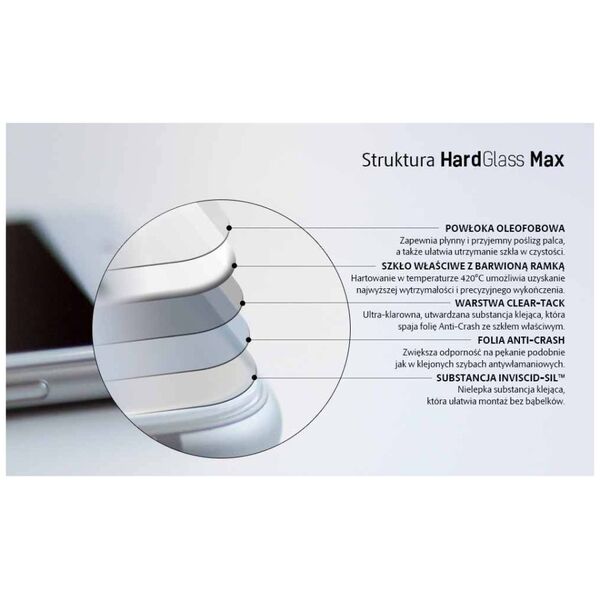 Tempered Glass 5D SAMSUNG GALAXY S24+ 3mk Hard Glass Max black 5903108547161