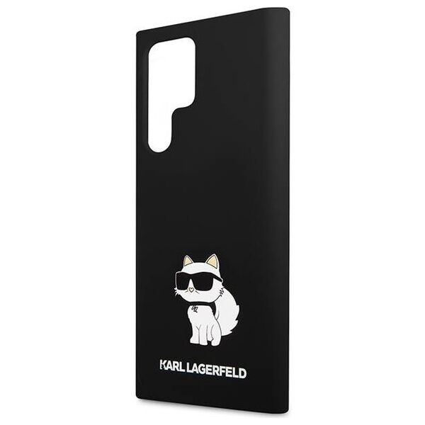 Original Case SAMSUNG GALAXY S24 ULTRA Karl Lagerfeld Hardcase Silicone Choupette (KLHCS24LSNCHBCK) black 3666339242343
