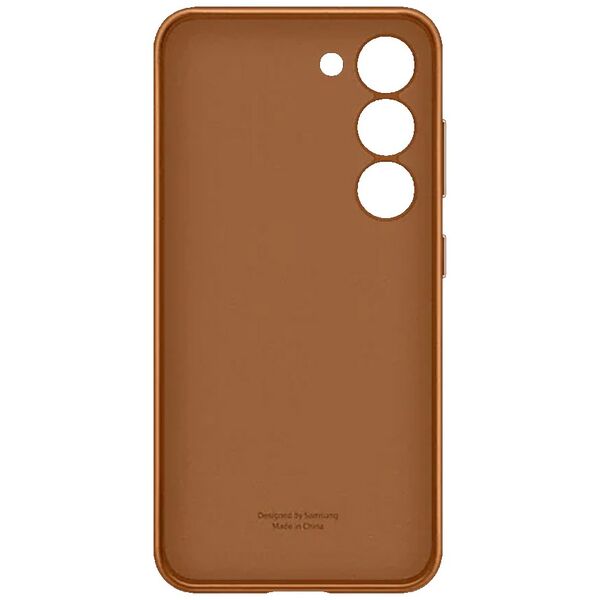 Samsung Leather Case for Samsung Galaxy S23 Plus camel 8806094770407