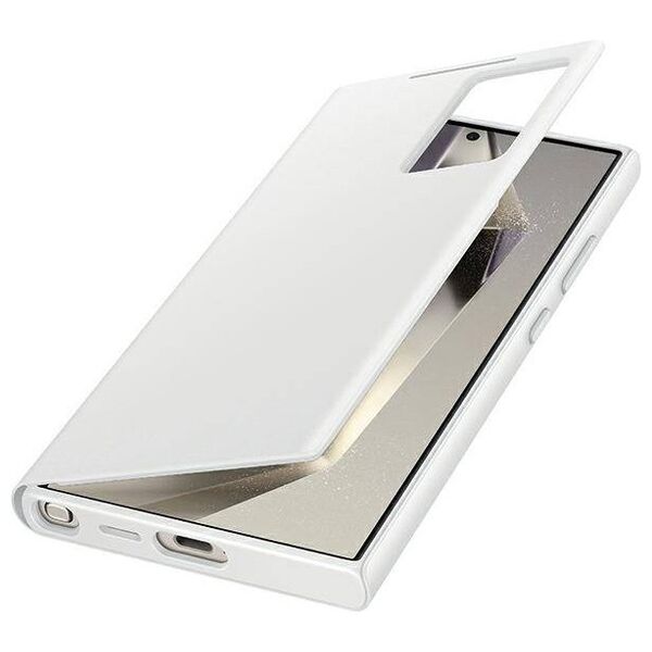 Original Case SAMSUNG GALAXY S24 ULTRA Smart View Wallet Case (EF-ZS928CWEGWW) white 8806095354583