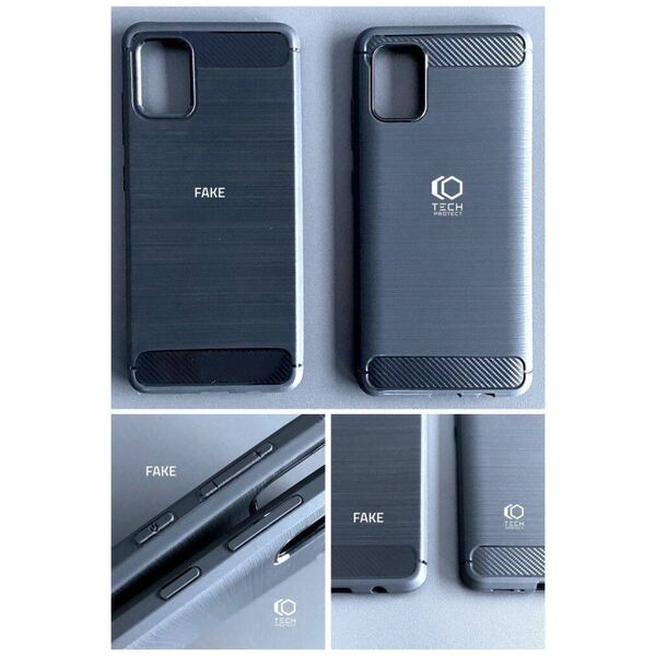 Case SAMSUNG GALAXY XCOVER 7 Tech-Protect TPU Carbon black 5906203691630