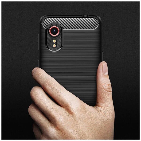 Case SAMSUNG GALAXY XCOVER 7 Tech-Protect TPU Carbon black 5906203691630
