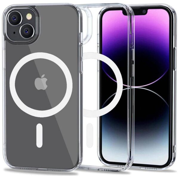 Case IPHONE 14 Tech-Protect FlexAir Hybrid MagSafe transparent 9589046925375