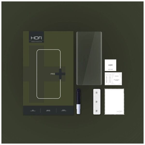 Tempered Glass 5D UV SAMSUNG GALAXY S23 ULTRA Hofi UV Glass Pro+ Clear 9490713929520