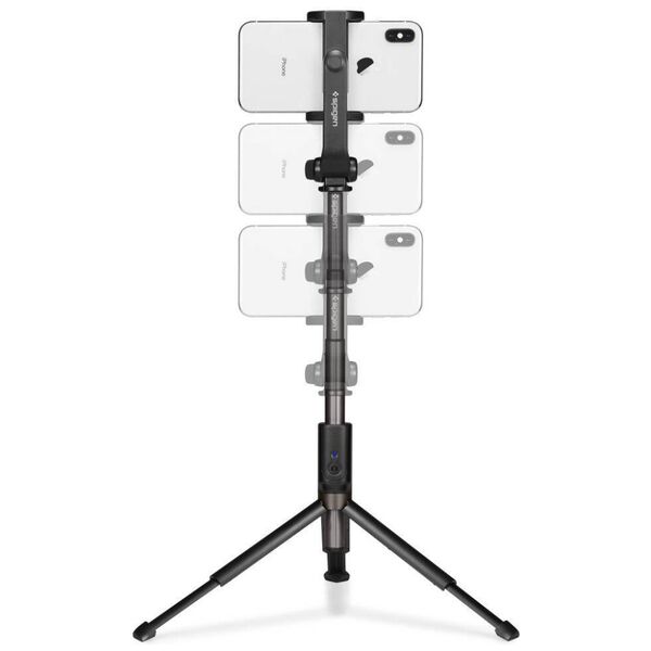 SPIGEN S540W WIRELESS SELFIE STICK TRIPOD BLACK 8809606426885