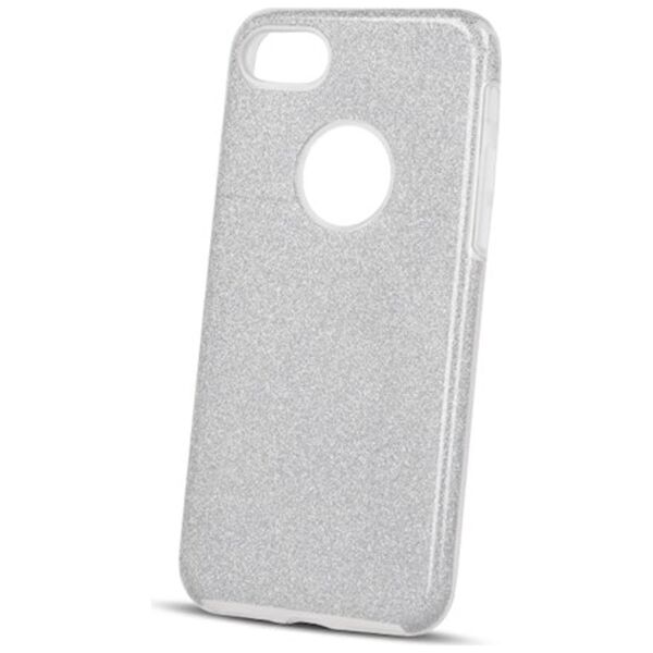 Glitter 3in1 case for iPhone 14 6,1&quot; silver 5900495044549