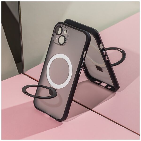Mag Ring case for iPhone 15 Pro Max 6,7&quot; black 5900495600219