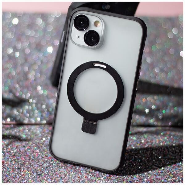 Mag Ring case for iPhone 13 6,1&quot; black 5900495120243