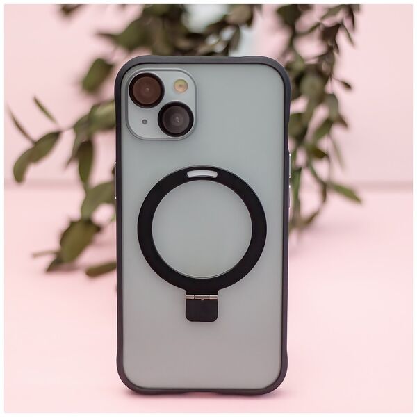 Mag Ring case for iPhone 13 6,1&quot; black 5900495120243
